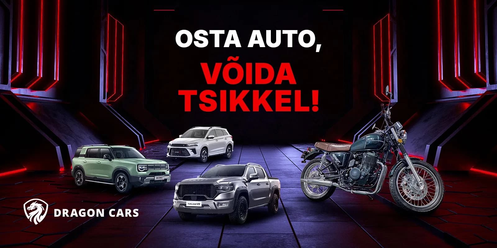 Osta auto - võida tsikkel!